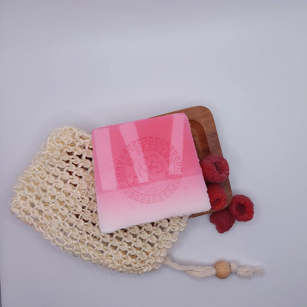 Coconut enriched - Pink cava funky soap - Saboena